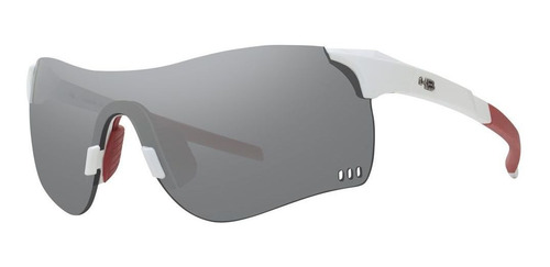 Oculos Para Ciclismo Hb Quad F Pearled White Lente Silver