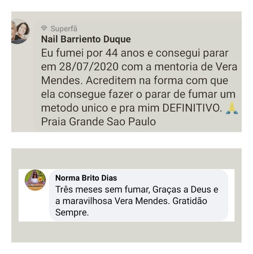 Imagem 4 de 10 de Pare De Fumar Rápido Com Vera Mendes - On-line - Mentoria