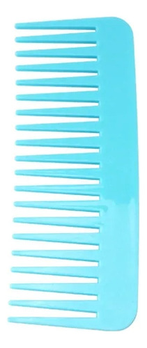 Colorido Peine Plano De Dientes Anchos Para Mujer, Pelo Larg
