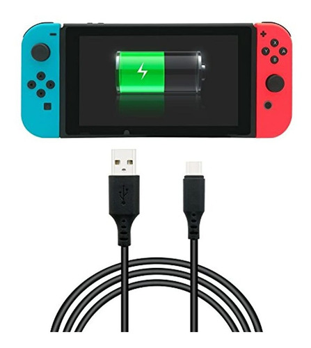 Cable De Carga Para Nintendo Switch Y Switch Lite, Cargador