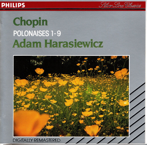 O Adam Harasiewicz Cd Chopin Polonaises 1-9 Ricewithduck