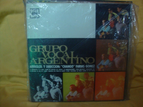 Vinilo Grupo Vocal Argentino Chango Farias Gomez Gc F1