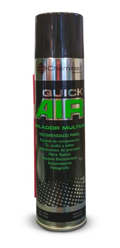 Soplador Aire Comprimido Aerosol Chemitec 400ml