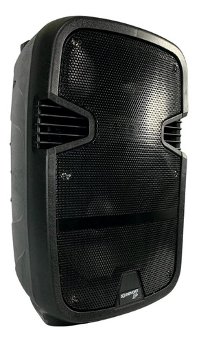 Caixa Ativa Bluetooth Usb Soundvoice 12 Ca-120 Bateria Preta Cor Preto 110V/220V