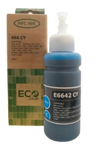 Tinta Compatible Con Epson T664 Colores Marca Ppc Ink