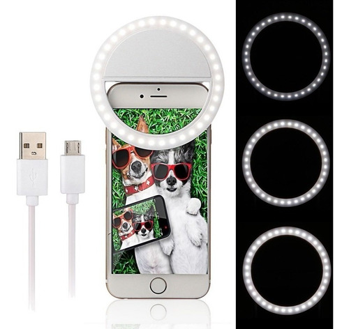 Aro De Luz Led Selfies Para Smartphone