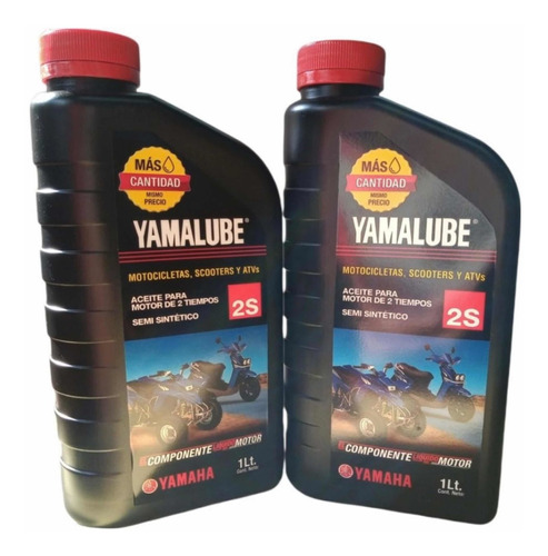 Aceite Yamalube 2s Motor 2 Tiempos Semi-sintético 2 Litros