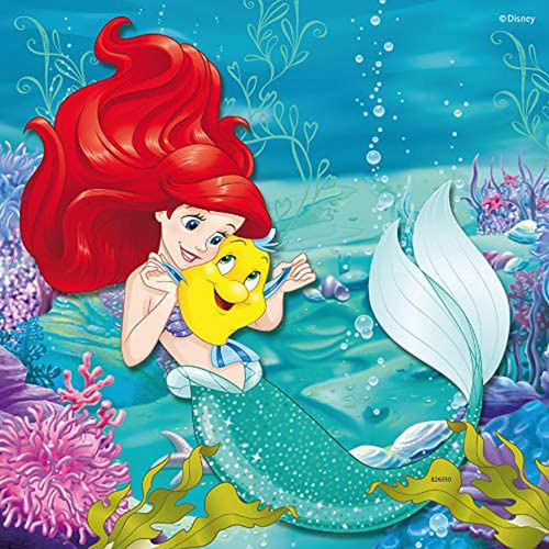 Rompecabezas: Disney Princesas 3pack 49pz Ravensburger Ariel