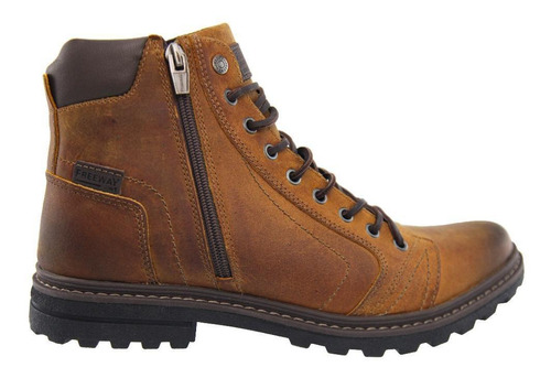 Bota Freeway Absolut Couro Crazy Horse Camel - Masculino