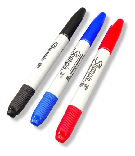 Kit De Rotuladores Permanentes Sharpie Twin De Doble Punta C