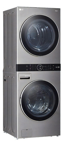 LG Washtower Lavadora (22kg/48lbs) & Secadora (22kg/48lbs) Color Gris