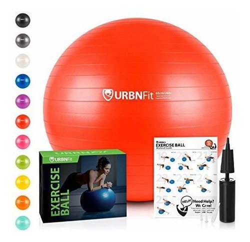 Pelota De Ejercicios Urbnfit (tamaños Múltiples) Para