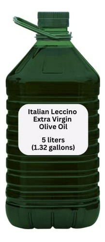 Aceite De Oliva Extra Virgen Leccino, Italiano, 100% Puro, 5