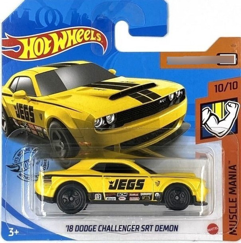 Hot Wheels - 18 Dodge Challenger Srt Demon - Original Mattel
