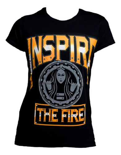 Polera Becky Lynch Inspire The Fire Wwe Luchalibre