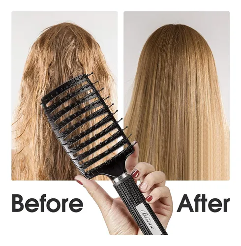 Cepillo Para Cabello Bsisme Curvado Para Mujer Y Hombre