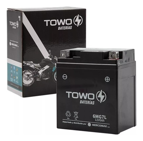 Bateria Towo Ytx7l-bs Tornado Falcon Twister 250 Cb 190 R