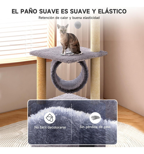 Torre Para Gatos, Juguetes Centro De Actividades Para Gatos