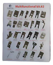 Comprar Nuevo Kit 62 Prensatelas Singer Janome Brother Godeco