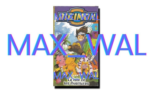 Digimon Vhs La Isla De Las Aventuras Vhs Original