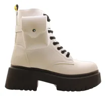 Comprar Botas Borcegos Acordonados Plataforma Dama Mujer 80 Cshoes