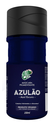 Kamaleão Color Máscara Pigmentante Azulão Azul Escuro 150ml