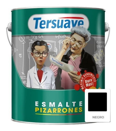 Esmalte Tersuave Para Pizarrones Negro 4 Lts - Mix