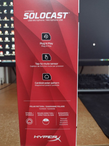 Microfono Hyperx Solocast