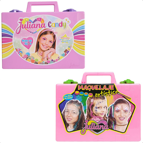 Valijas Juliana Candy Make Up Bijou Y Maquillaje Artístico
