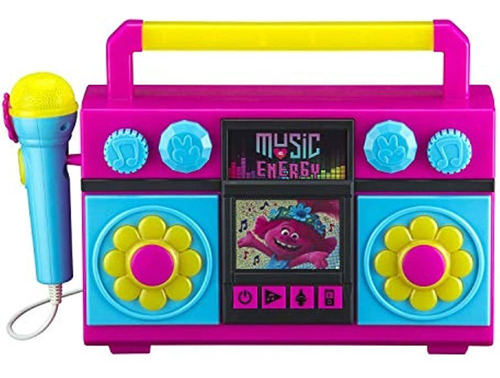 Trolls Tr115em Rock N Troll Sing Along Boom Box