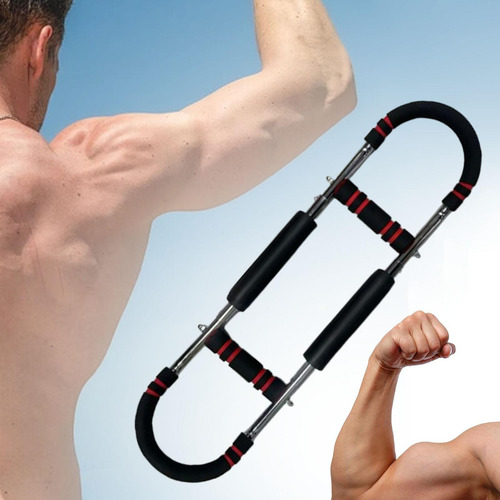 Arm Trainer Força Muscular Primeiro Equipe Ajustável Bar