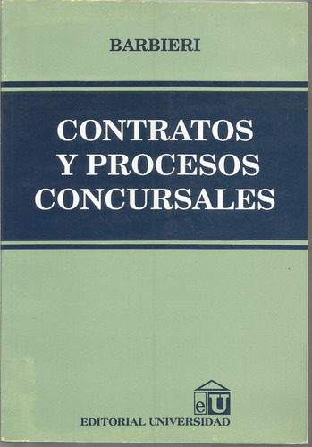 Contrato De Procesos Concursales -  Dr. Barbieri