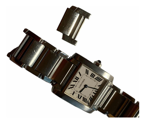 Eslabon Para Reloj Cartier Tank Acero 100% Original