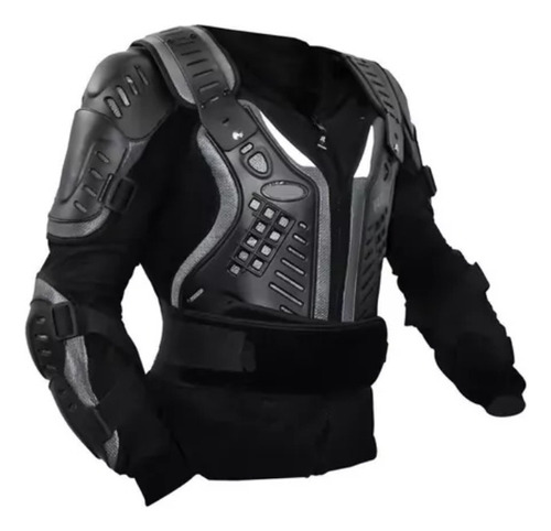 Skull Armored Moto Armadura Ropa Armadura Protectora Negro