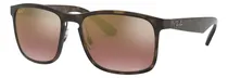 Comprar Anteojos de sol polarizados Ray-Ban Lentes de Sol Chromance talle Standard armazón matte tortoise y lente purple
