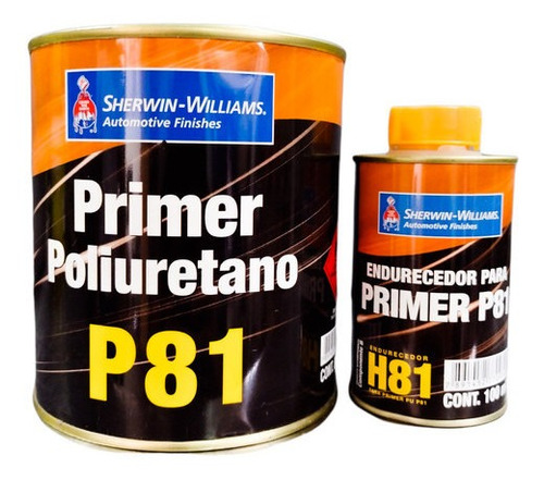 Fondo Automotriz Activado Sherwin Willians P81 Negro 1/4