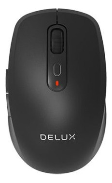 Mouse Delux Usb Óptico M523 Negro 1200dpi