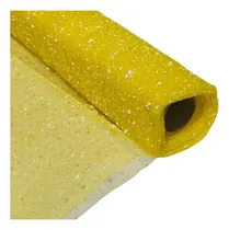 Comprar Rollo Malla Copo Nieve Para Ramo Flores Papel Coreano 3027 Amarillo Copo De Nieve