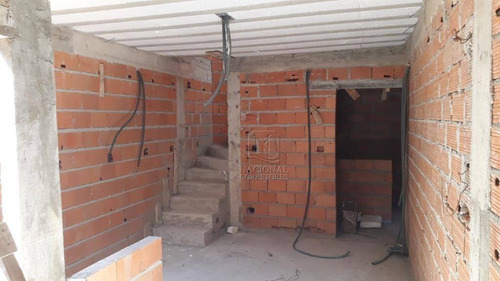 Cobertura Com 2 Dormitórios À Venda, 110 M² Por R$ 320.000 - Paraíso - Santo André/sp - Co4606