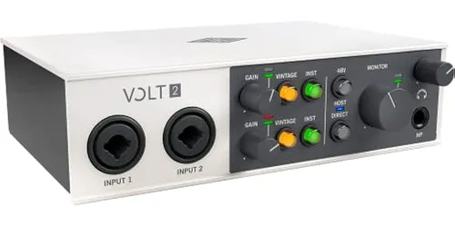 Interfaz De Audio Usb Ua Volt 2 Para Grabación, Podcasting Y
