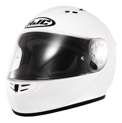 Casco Integral Hjc Cs-15 Solid Blanco Importado