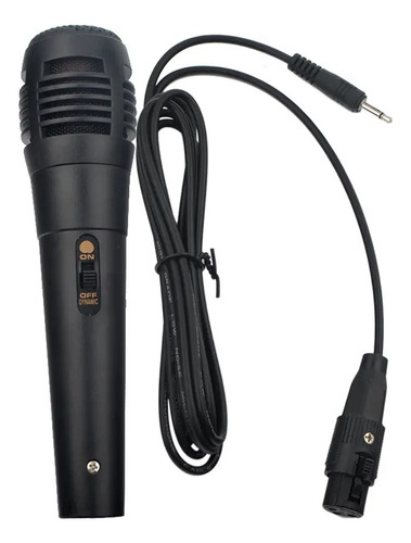 Microfono Dinamico Cable Mic-9825 Alambrico 3,5mm
