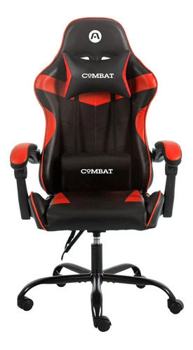 Silla Gamer Gaming Ergonomica Argom Tech Roja/negro Gx5