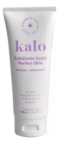 Kalo Crema Exfoliante Facial Perfect Skin 100ml Vegano