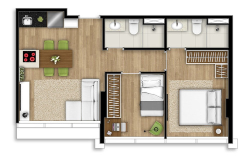Imagem 18 de 30 de Apartamento - Ap00266 - 70146160