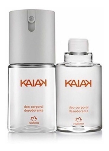 Spray Corporal Kaiak Clasico Fem 100 Ml + Repuesto Natura