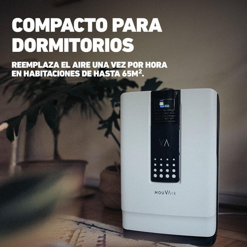 Purificador De Aire Mouvair Zen Filtro Hepa