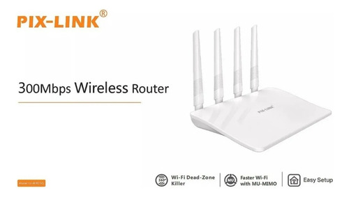 Router Wifi Pix Link Repetidor Modem Alta Potencia 300mbps