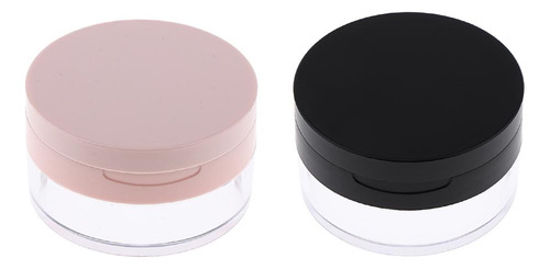 2 Unidades 20g Frascos Cosméticos Recipientes De Polvo