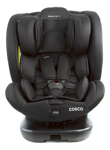 Cadeira Para Carro Evolutty 360x 0 Á 36kg Preto Cosco Kids